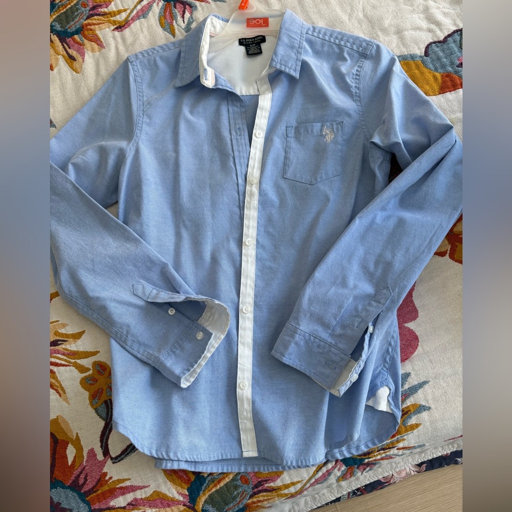 Ralph Lauren Polo Light Blue Button-Up Shirt